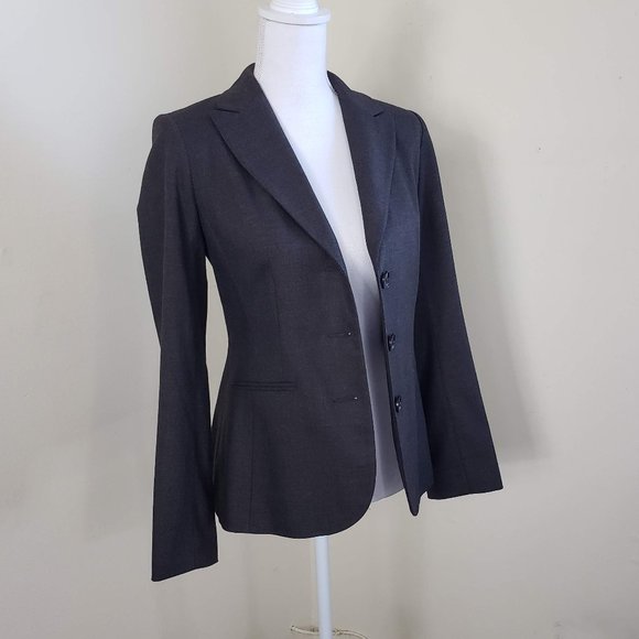 Teenflo Three Button Single-Breasted Blaze Gray Size 4 - Picture 3 of 9